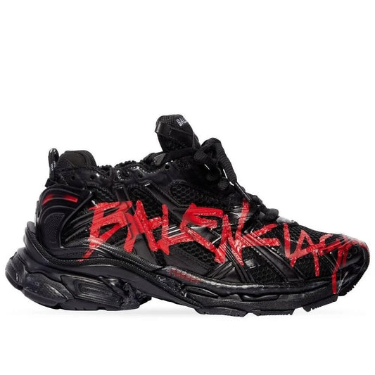 BB RUNNERS - BLACK RED GRAFFITI